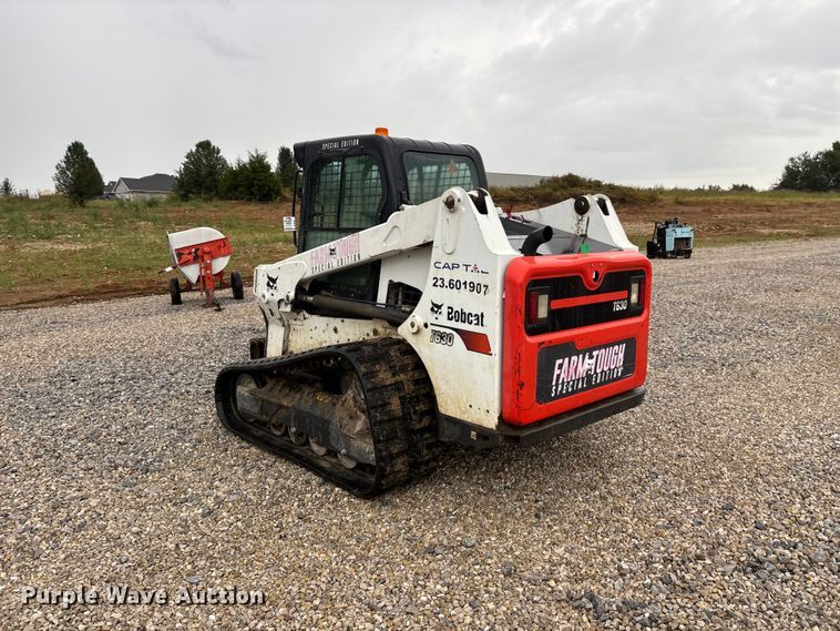 image for item FG0748 Bobcat T630 Farm Tough Special Edition tracked skid steer loader