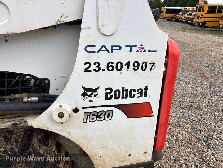 image for item FG0748 Bobcat T630 Farm Tough Special Edition tracked skid steer loader