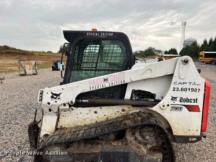 image for item FG0748 Bobcat T630 Farm Tough Special Edition tracked skid steer loader