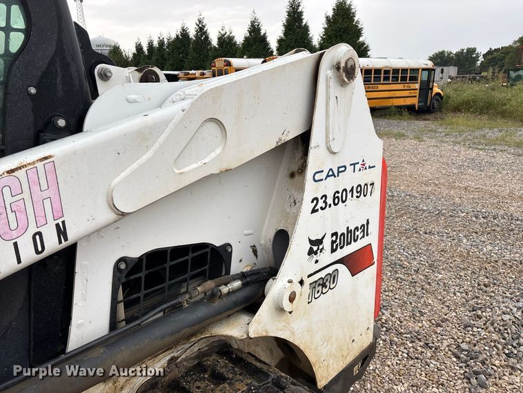 image for item FG0748 Bobcat T630 Farm Tough Special Edition tracked skid steer loader