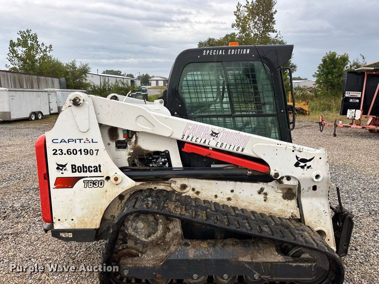 image for item FG0748 Bobcat T630 Farm Tough Special Edition tracked skid steer loader
