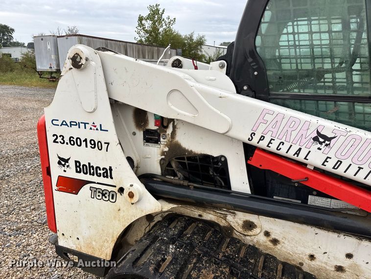 image for item FG0748 Bobcat T630 Farm Tough Special Edition tracked skid steer loader
