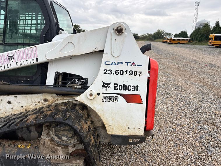 image for item FG0748 Bobcat T630 Farm Tough Special Edition tracked skid steer loader