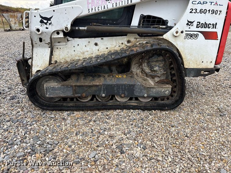 image for item FG0748 Bobcat T630 Farm Tough Special Edition tracked skid steer loader