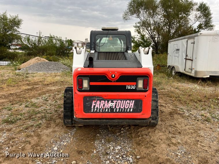 image for item FG0750 2019 Bobcat T630 Farm Tough Special Edition tracked skid steer loader
