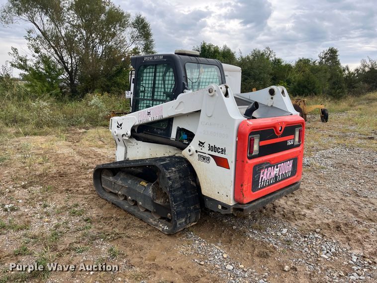 image for item FG0750 2019 Bobcat T630 Farm Tough Special Edition tracked skid steer loader
