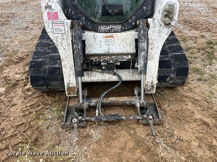 image for item FG0750 2019 Bobcat T630 Farm Tough Special Edition tracked skid steer loader