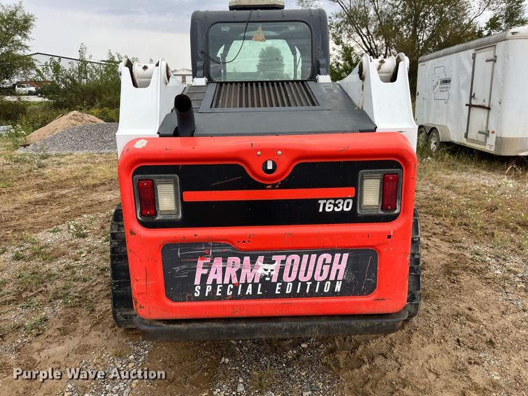 image for item FG0750 2019 Bobcat T630 Farm Tough Special Edition tracked skid steer loader
