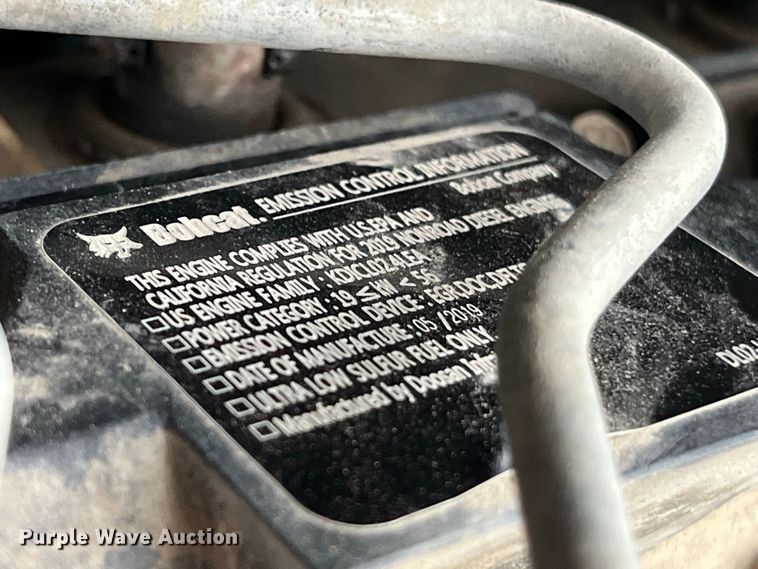 image for item FG0750 2019 Bobcat T630 Farm Tough Special Edition tracked skid steer loader