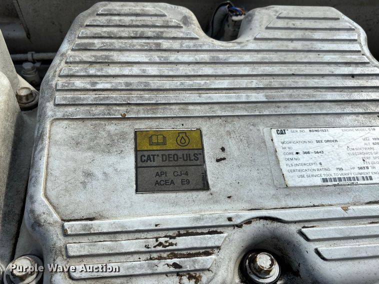 image for item FG0762 2012 Caterpillar C18 Acert engine