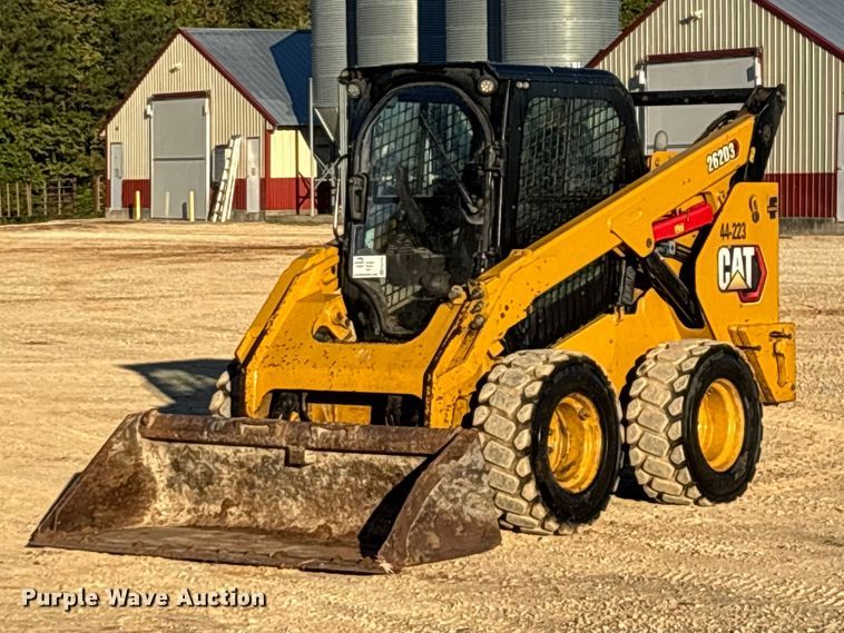 image for item FG0763 2020 Caterpillar 262D3 skid steer loader