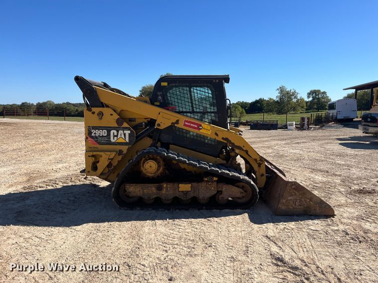 image for item FG0767 2014 Caterpillar 299D XHP tracked skid steer loader
