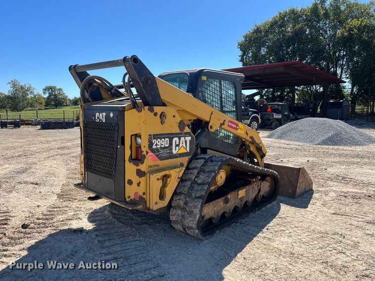 image for item FG0767 2014 Caterpillar 299D XHP tracked skid steer loader