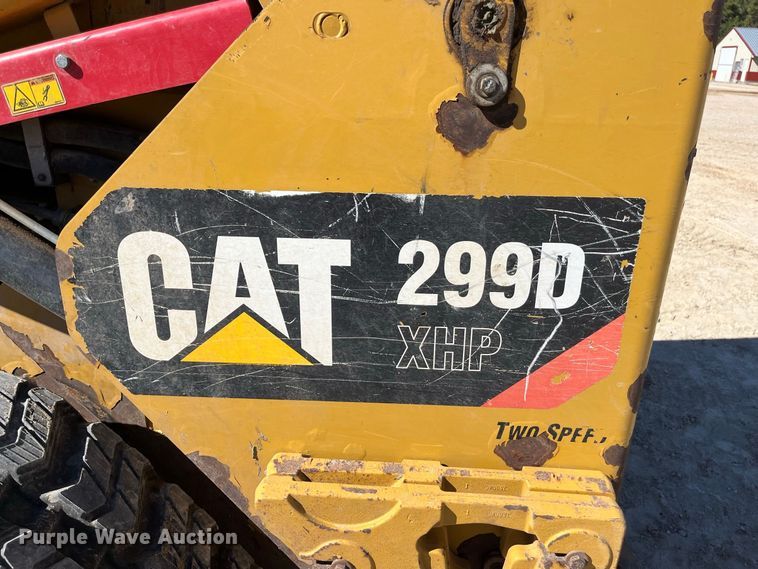 image for item FG0767 2014 Caterpillar 299D XHP tracked skid steer loader