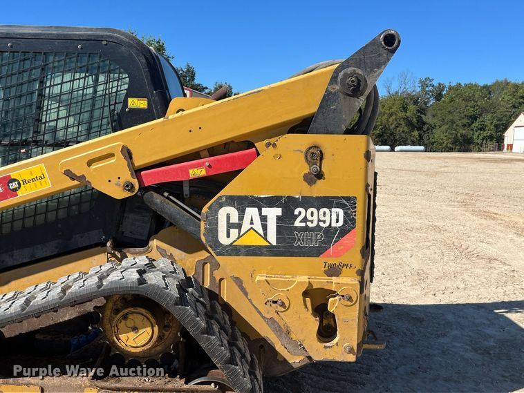 image for item FG0767 2014 Caterpillar 299D XHP tracked skid steer loader