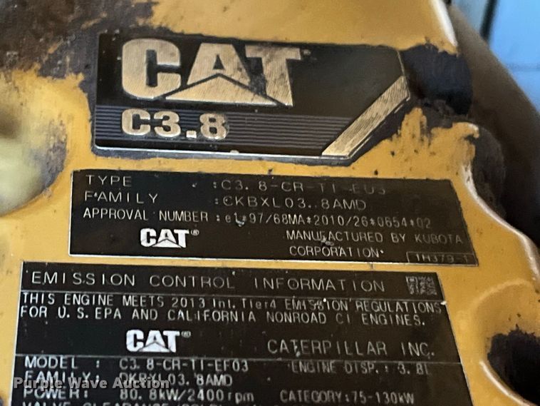 image for item FG0767 2014 Caterpillar 299D XHP tracked skid steer loader