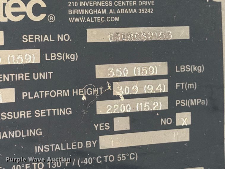 image for item FG3030 2008 GMC C5500 bucket truck