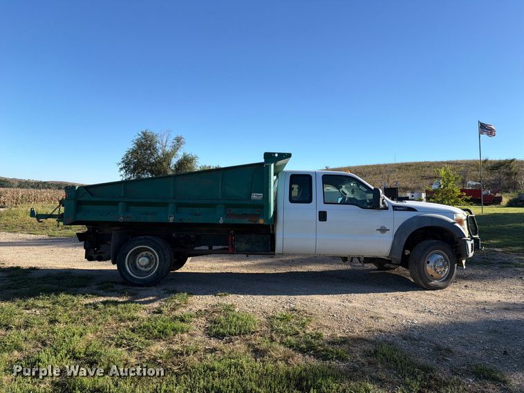 image for item FH6426 2011 Ford F550 Ext. Cab dump truck