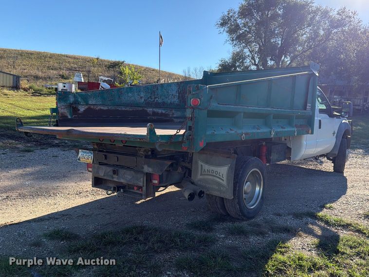 image for item FH6426 2011 Ford F550 Ext. Cab dump truck