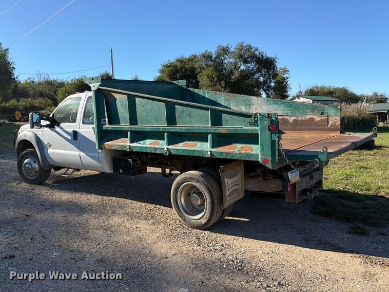image for item FH6426 2011 Ford F550 Ext. Cab dump truck