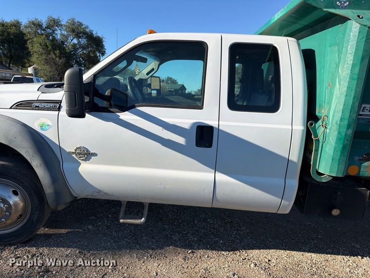 image for item FH6426 2011 Ford F550 Ext. Cab dump truck