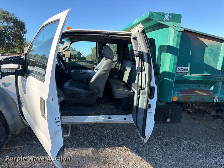 image for item FH6426 2011 Ford F550 Ext. Cab dump truck