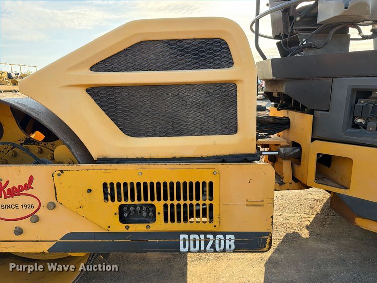 image for item FI0428 2016 Volvo DD120B double drum vibratory roller