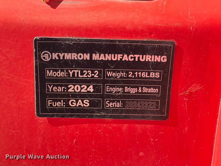 image for item FI0443 2024 Kymron YTL23-2 compact utility loader
