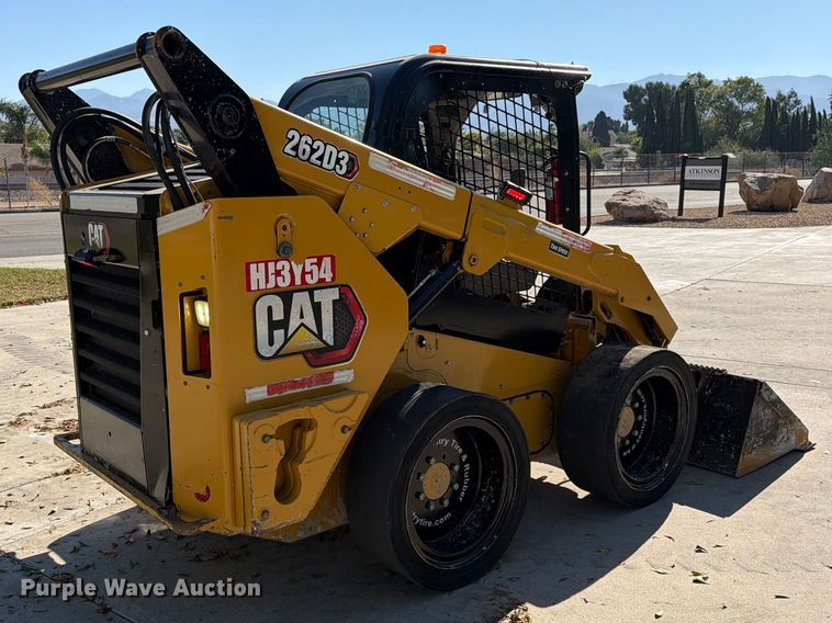 image for item FI2072 2019 Caterpillar 262D3 Skid Steer Loader