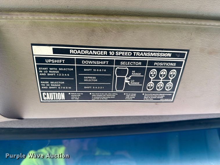 image for item FJ2012 2008 Sterling Truck L8500 Series dump truck
