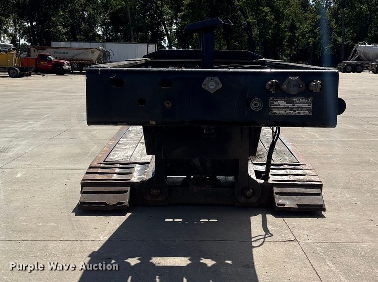 image for item FK2160 2005 Talbert lowboy equipment trailer