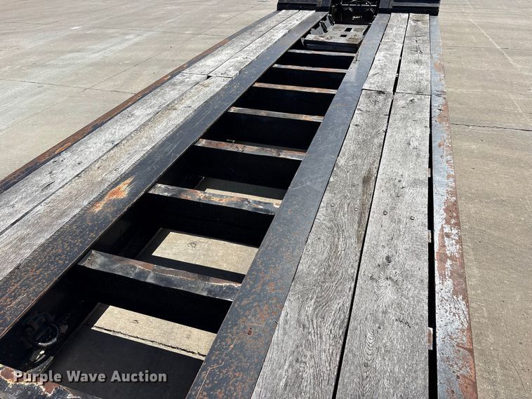 image for item FK2160 2005 Talbert lowboy equipment trailer