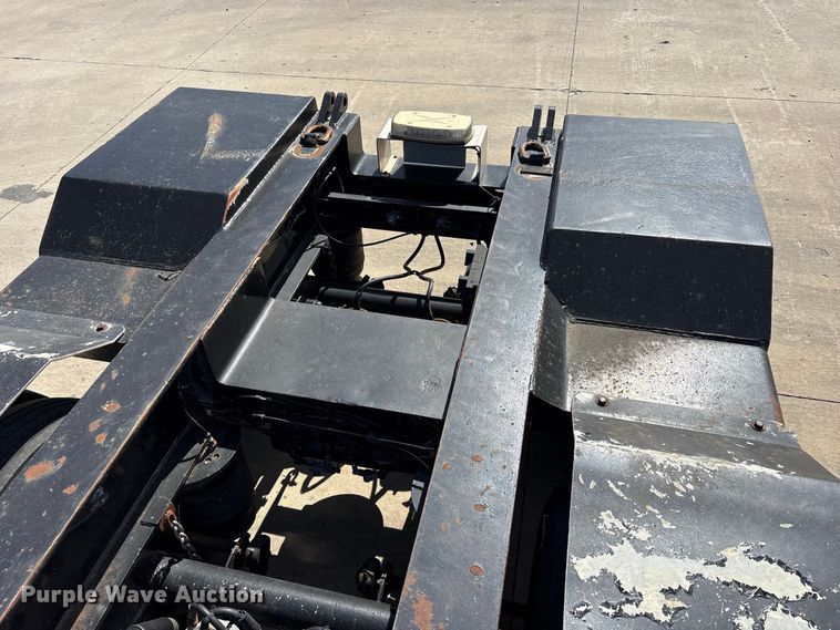 image for item FK2160 2005 Talbert lowboy equipment trailer