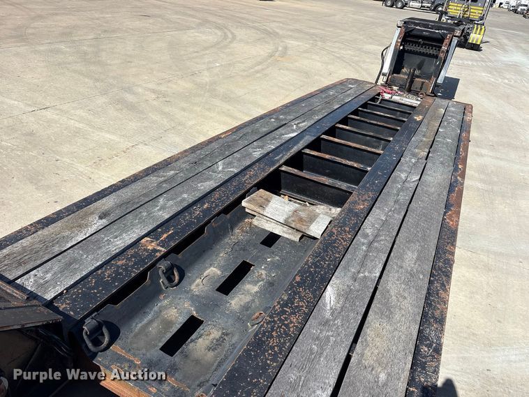 image for item FK2160 2005 Talbert lowboy equipment trailer
