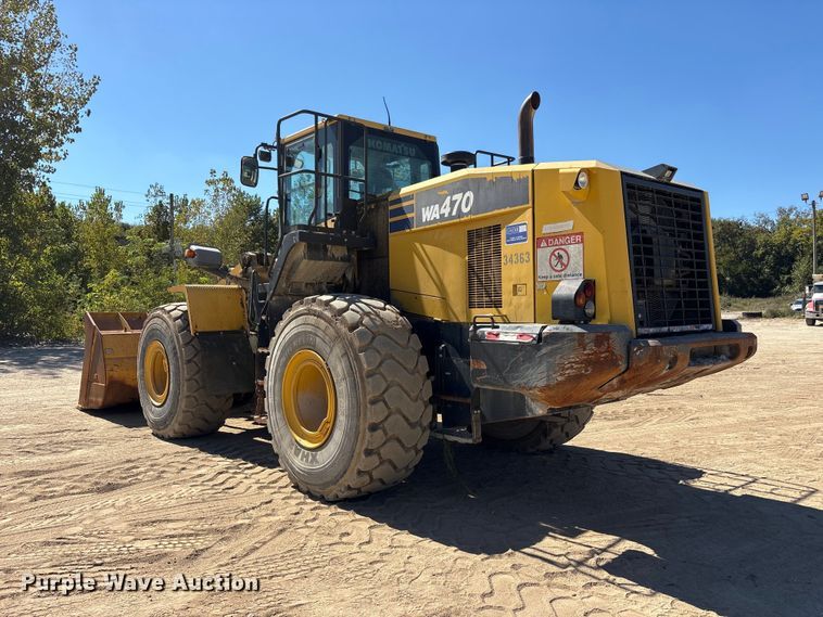 image for item FK2165 2015 Komatsu WA470-7 wheel loader