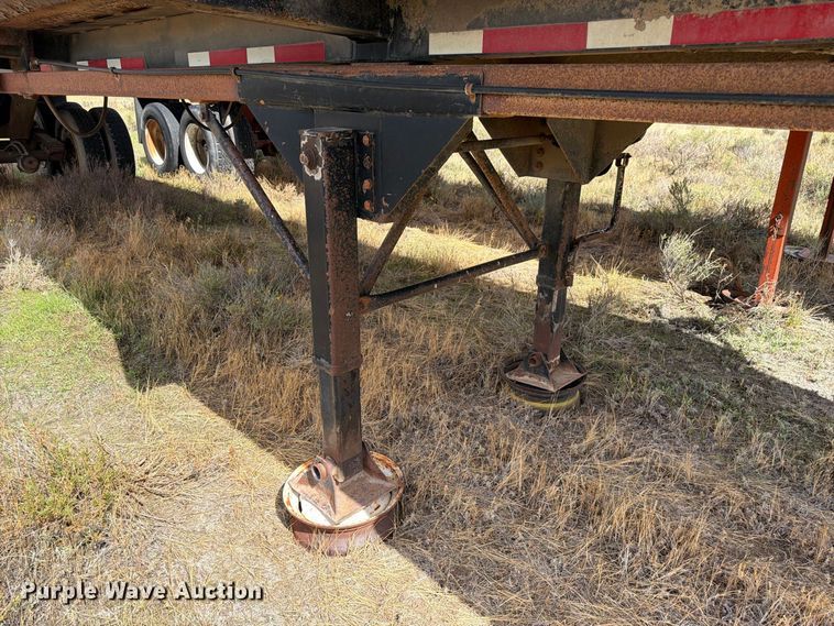 image for item FK4654 1996 Lufkin end dump trailer