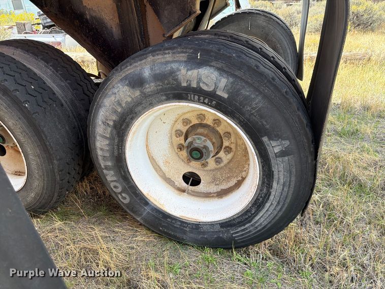 image for item FK4654 1996 Lufkin end dump trailer