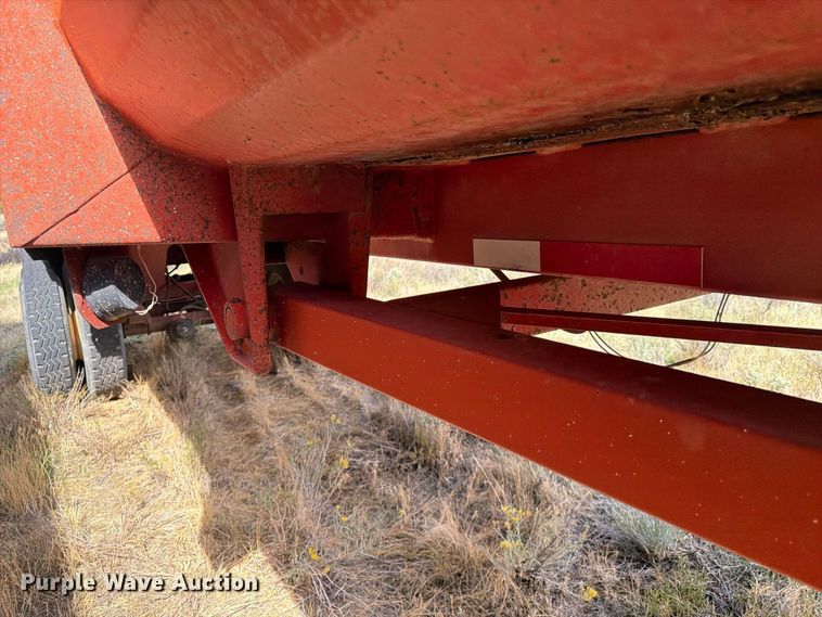 image for item FK4655 1997 Lufkin end dump trailer