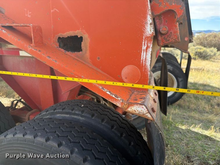 image for item FK4655 1997 Lufkin end dump trailer
