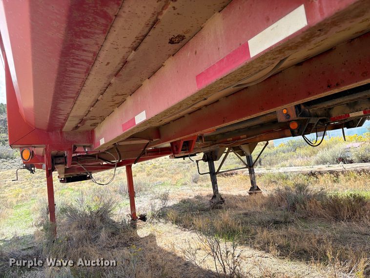 image for item FK4655 1997 Lufkin end dump trailer