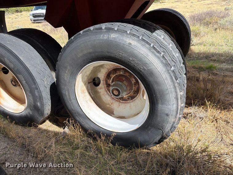 image for item FK4655 1997 Lufkin end dump trailer
