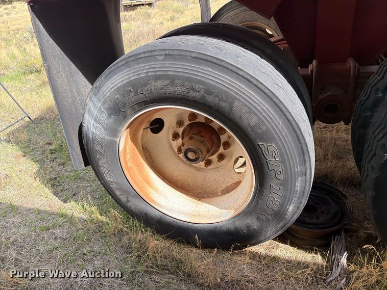 image for item FK4655 1997 Lufkin end dump trailer