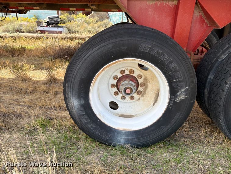 image for item FK4655 1997 Lufkin end dump trailer