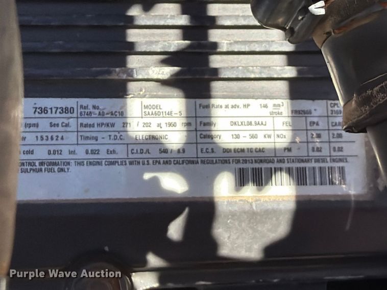 image for item FK5284 2014 Komatsu PC360LC-10 excavator