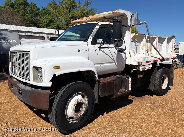 image for item FK5290 1995 GMC C7 dump truck