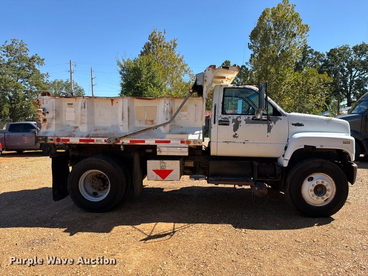 image for item FK5290 1995 GMC C7 dump truck