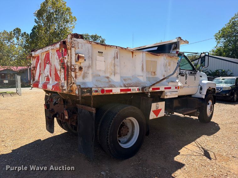image for item FK5290 1995 GMC C7 dump truck