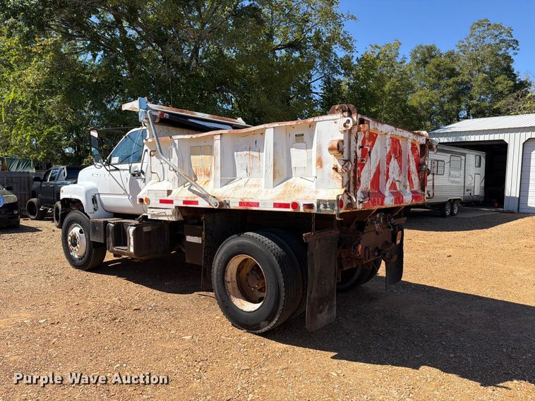 image for item FK5290 1995 GMC C7 dump truck
