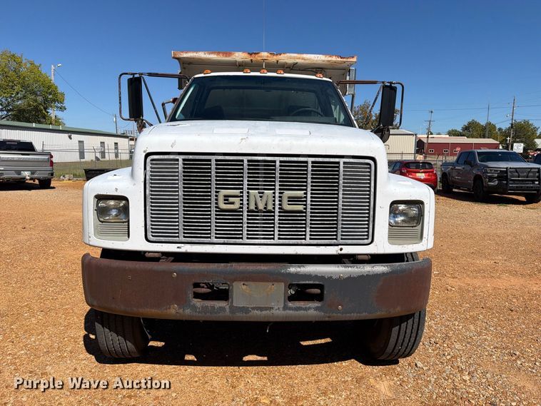 image for item FK5290 1995 GMC C7 dump truck