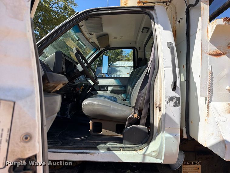 image for item FK5290 1995 GMC C7 dump truck